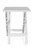 Table,Adirondack Style,Quick-Folding,Plastic,SM,White (E/F) 51685