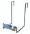 Chair Rack, Black, Hooks Over Ladder Style (Eng/Fr) 51490
