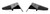 Camco RV Gutter Spouts with Built-In Extensions, Black, 4-Pack 42452