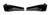 Camco RV Gutter Spouts with Built-In Extensions, Black, 4-Pack 42452