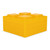 Camco Camper/RV Leveling Blocks — Heavy-Duty RV Leveling System Keeps Your RV Level — Durable Interlocking Design — 4 RV Blocks — Yellow 44501
