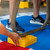 Camco Camper/RV Leveling Blocks — Heavy-Duty RV Leveling System Keeps Your RV Level — Durable Interlocking Design — 4 RV Blocks — Yellow 44501