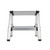 Step Stool  - Metal, Bi-Fold w/Non Skid 43672