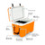 Cooler, Currituck, 30 Quart, College Orange 151/White 51757