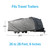 Camco Premium RV Cover, Travel Trailer, 26-Feet to 28-Feet, 6-Inches, RV Pattern Design 56386