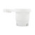 Rail Mounted Cup Holder, Small Clamp, White 53086