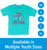 LIBATC, Shirt, Tahiti Blue, Go Outsiding, Youth S 53406