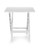 Table,Adirondack Style,Quick-Folding,Plastic,LG,White (E/F) 51695