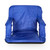 Camco Portable Stadium Seat, Blue 53095