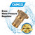 40055 Camco Brass Marine/RV Water Pressure Regulator – Protects RV Kitchen Small Appliances, Plumbing & Hoses – Reduces RV Water Pressure to Safe & Consistent 40-50 PSI – Drinking Water Safe 40055