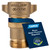 40055 Camco Brass Marine/RV Water Pressure Regulator – Protects RV Kitchen Small Appliances, Plumbing & Hoses – Reduces RV Water Pressure to Safe & Consistent 40-50 PSI – Drinking Water Safe 40055
