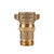 40055 Camco Brass Marine/RV Water Pressure Regulator – Protects RV Kitchen Small Appliances, Plumbing & Hoses – Reduces RV Water Pressure to Safe & Consistent 40-50 PSI – Drinking Water Safe 40055