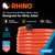 Camco Rhino 25' Clean-Out RV Black Water Hose —Heavy-Duty PVC Construction — Works with Grey/Black Water Tanks, & Tote Tanks — Bright Orange — 5/8″ ID 22990