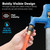 Camco Rhino 25' Clean-Out RV Black Water Hose —Heavy-Duty PVC Construction — Works with Grey/Black Water Tanks, & Tote Tanks — Bright Orange — 5/8″ ID 22990