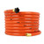 Camco Rhino 25' Clean-Out RV Black Water Hose —Heavy-Duty PVC Construction — Works with Grey/Black Water Tanks, & Tote Tanks — Bright Orange — 5/8″ ID 22990