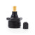 Camco Black Plastic Blowout Plug with Schrader Valve, RV Winterization Tool 36133