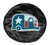 LIBATC, Cover, SpareTire F_29" Vinyl, Black, Texas Flag 53348-P