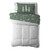 Camco Life is Better at the Campsite Premium RV Bunk Bed Sheet Set, Green Map 53477