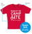 LIBATC, Shirt, Red, Raised at the Campsite, Youth M 53402