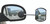Tow-N-See Mirror, Flat, English 25663