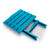 Table,Adirondack Style,Quick-Folding,Plastic,LG,Aqua, FFP 21036