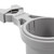 Rail Mounted Cup Holder, Small Clamp, Gray 53093