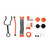 Camco Rhino Tote Tank Accessory Kit 39021