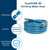 TastePURE 35' Premium Drinking Water Hose, 5/8"ID (E/F) LLC 22843