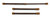 RV Cupboard Bar, 3Pack - 10" to 17" Brown (E/F) 44066