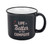 LIBATC, Mug, Gray/Blue, Life Is Better At The Campsite, 14oz 53473