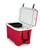 Cooler, Currituck, 50 Quart, Raspberry/White 51705