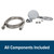 Shower Head Kit-Chrome w/ OOS includes hose,head,mount&hrdwr 43713