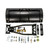 Camco Black Boar ATV Snow Plow Kit with 9-Position Blade Angle, Adjusts to 30-Degrees to Each Side 66016