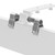 Grill Mount-Pontoon Rail Adapter (E/F) 58197