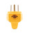 Camco Power Grip RV Replacement Male Plug — 50 Amp RV Plug (NEMA 14-50P) for Existing RV Power Cord 50Amp — Rated for 125-250V/12500W — Features Ergonomic Power Grip Handle 55255