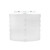 Camco Double RV Propane Tank Cover, 30 lb, White 50513