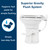 Camco Premium Ceramic Camper/RV Toilet, White 41710