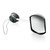 Tow-N-See Mirror, Flat, English 25664