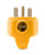 Camco RV Mini Replacement Plug with Power Grip Handle, 30-Amp Male 55283