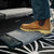 Camco Wrap Around RV Step Rug — For Manual & Electric RV Steps — Fits 18" Wide Steps — Weather-Resistant — Gray 42925