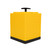 Camco FasTen RV Leveling Blocks, Heavy-Duty RV Leveling System Keeps Your RV Level, Includes T-Handle For Simple Carrying, 2x2, Pack of 10 RV Blocks, Yellow 44514