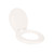 Camco Replacement Lid & Seat for Premium Ceramic RV Toilet, Bone 41727