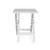 Table,Adirondack Style,Quick-Folding,Plastic,SM,White, FFP 21035