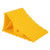 Camco RV Wheel Chocks — Provide Safe and Secure Trailer Parking — Compatible with Wheels Up to 26" in Diameter — Bright Yellow for Visibility — 2-Pack 44414
