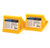 Camco RV Wheel Chocks — Provide Safe and Secure Trailer Parking — Compatible with Wheels Up to 26" in Diameter — Bright Yellow for Visibility — 2-Pack 44414