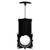 Camco RV Gate Valve with Built-in Clear Adapter and Cap — Fits all Standard 3" Sewer Hose Fittings — Ready to Use Camper Accessory 39053