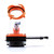Camco Rhino Blaster Pro — Camper Holding Tank and RV Portable Waste Tank Rinser — Provides Thorough RV Tank Cleaning — Features Gate Valve, Backflow Preventer, & 45° Clear Elbow RV Adapter 39086