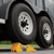 Camco Trailer Aid — Tandem Trailer Ramp Provides 4 1/2" of Tire Lift — Great for RVs, Campers, Travel Trailers, & More — Heavy-Duty & Lightweight — Easy to Use 21000