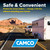 Camco Trailer Aid — Tandem Trailer Ramp Provides 4 1/2" of Tire Lift — Great for RVs, Campers, Travel Trailers, & More — Heavy-Duty & Lightweight — Easy to Use 21000