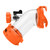 Camco Rhino Blaster — Camper Holding Tank and RV Portable Waste Tank Rinser — Provides Thorough RV Tank Cleaning — Features a Backflow Preventer & 45-Degree Clear Elbow Adapter 39082